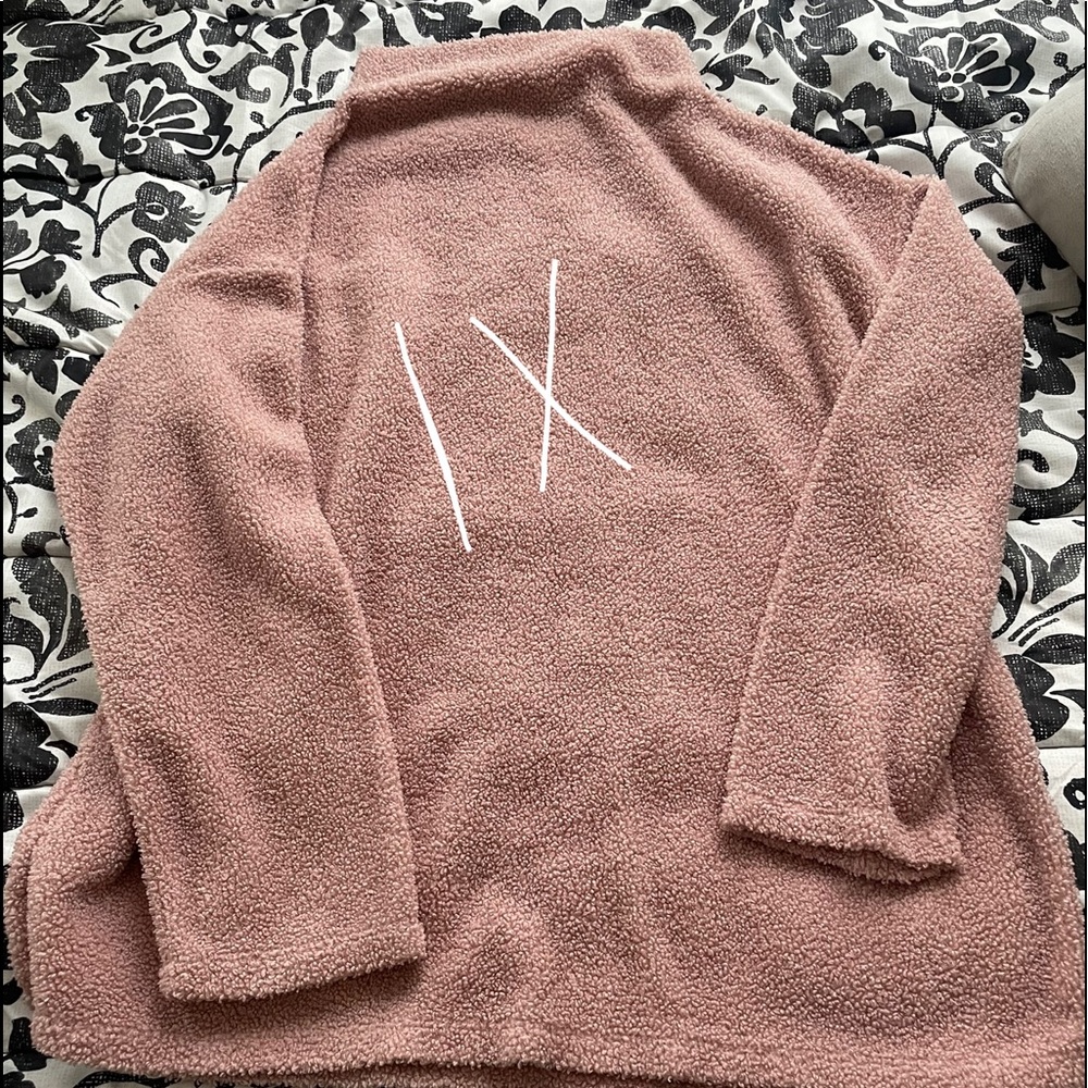 Ava and Viv Cropped Turtleneck Sweater